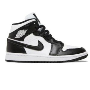 Jordan 1 Mid Panda (Women's)